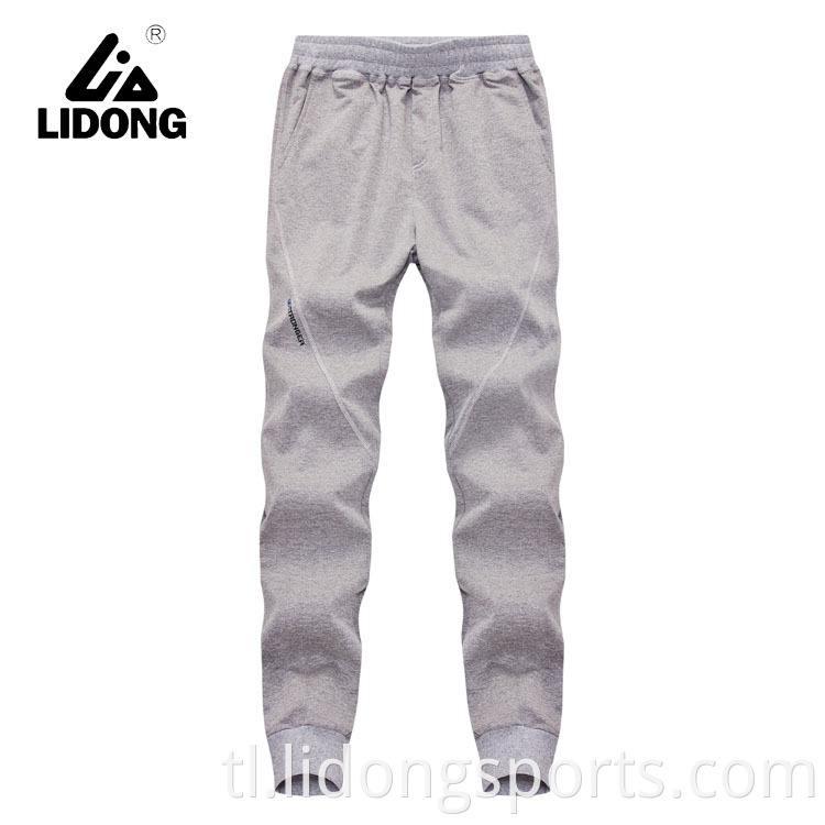 Pasadyang murang cotton pants men's stretch pantalon mag-aaral trackuit bottoms mabilis-tuyo